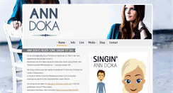Desktop Screenshot of anndoka.com
