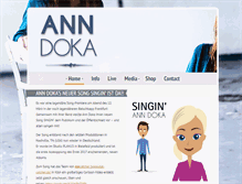 Tablet Screenshot of anndoka.com